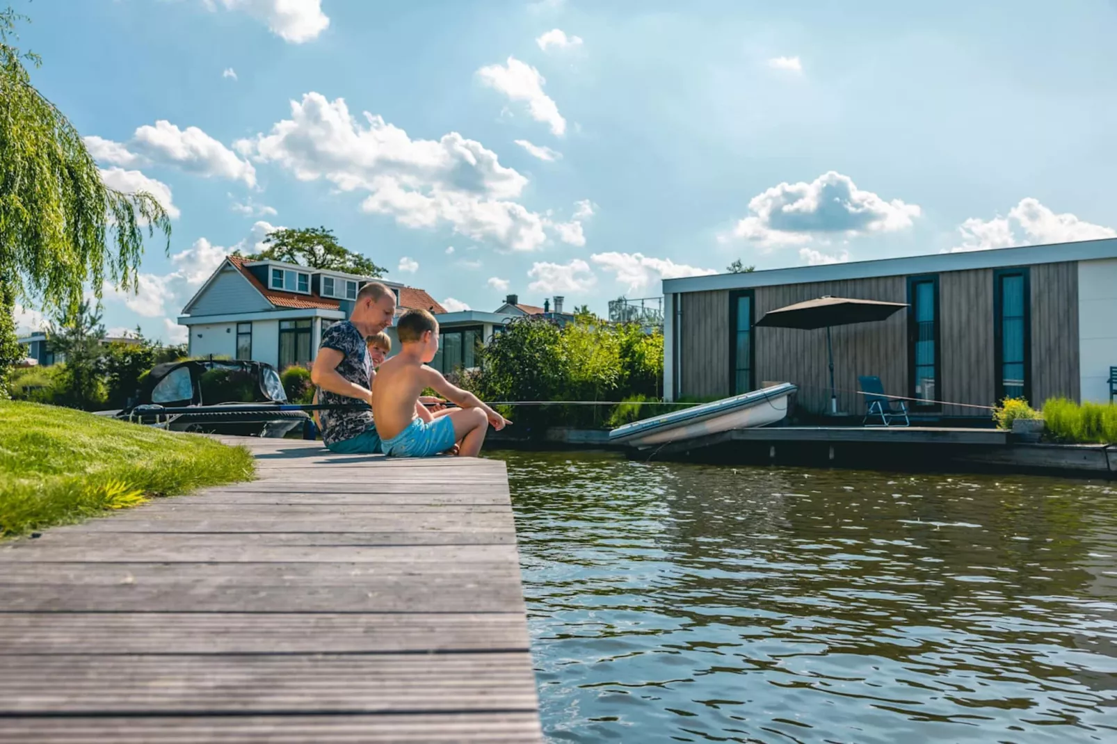 Resort Veluwemeer 2-Uitzicht zomer
