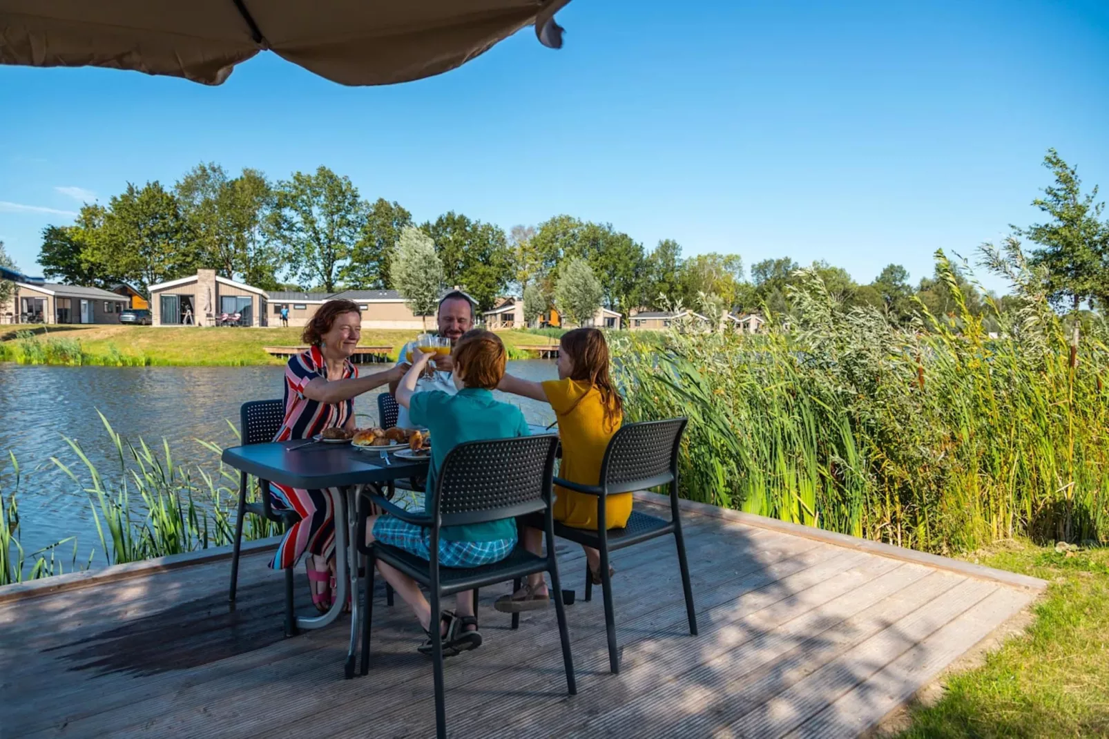 Resort De IJssel Eilanden 7-Uitzicht zomer