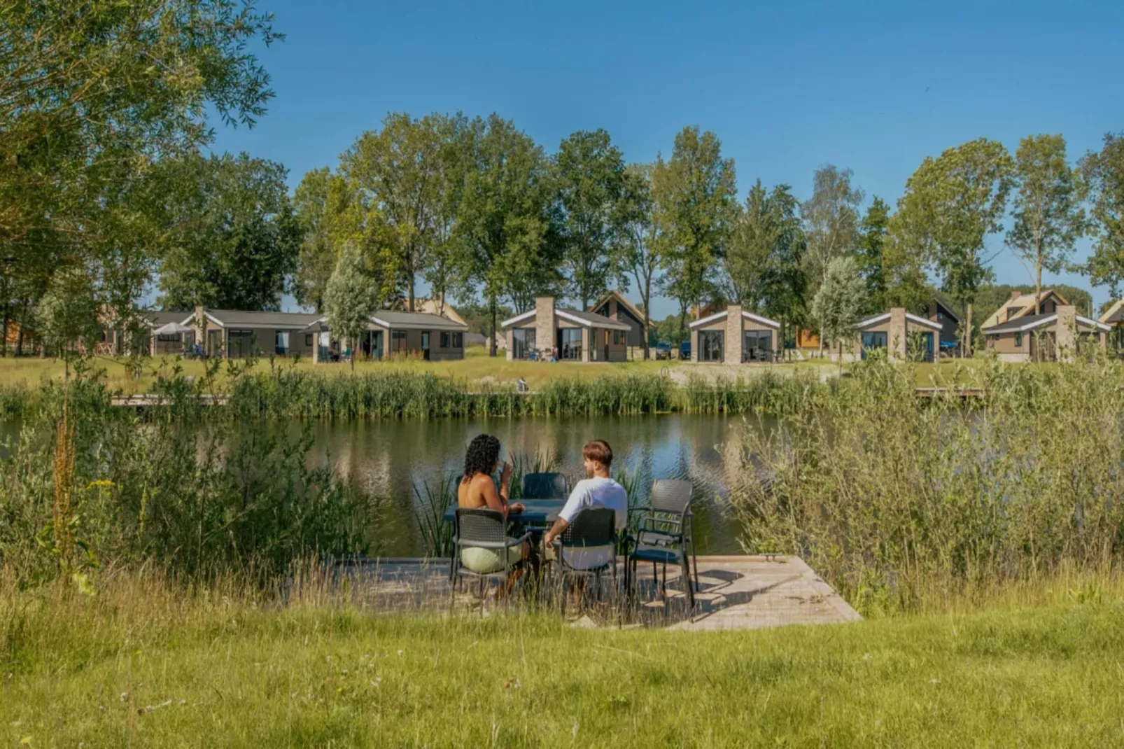 Resort De IJssel Eilanden 7-Gebieden zomer 1km