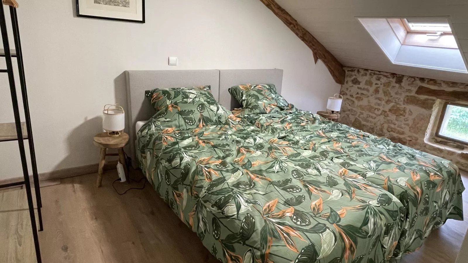 Grande gite Saint Martin le Redon-Slaapkamer
