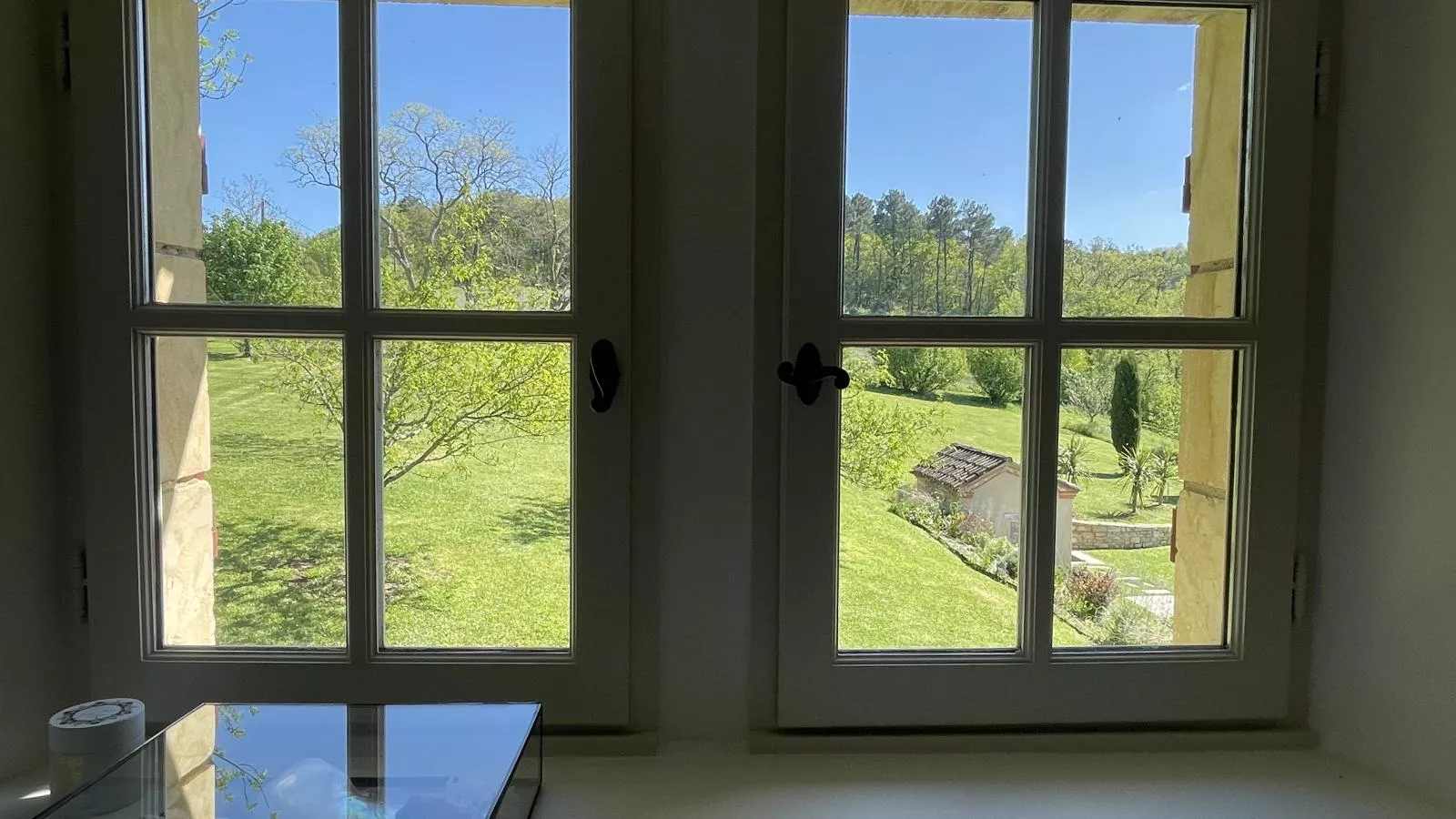 Petit gite Saint Martin le Redon-Uitzicht zomer