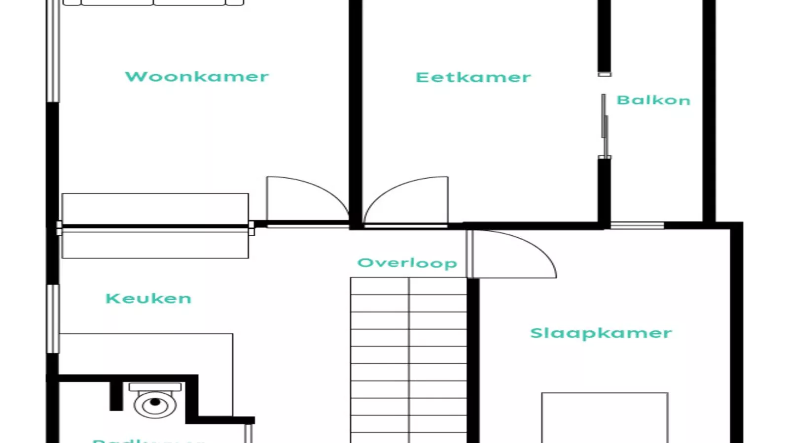 Hoevendeel-Plattegrond