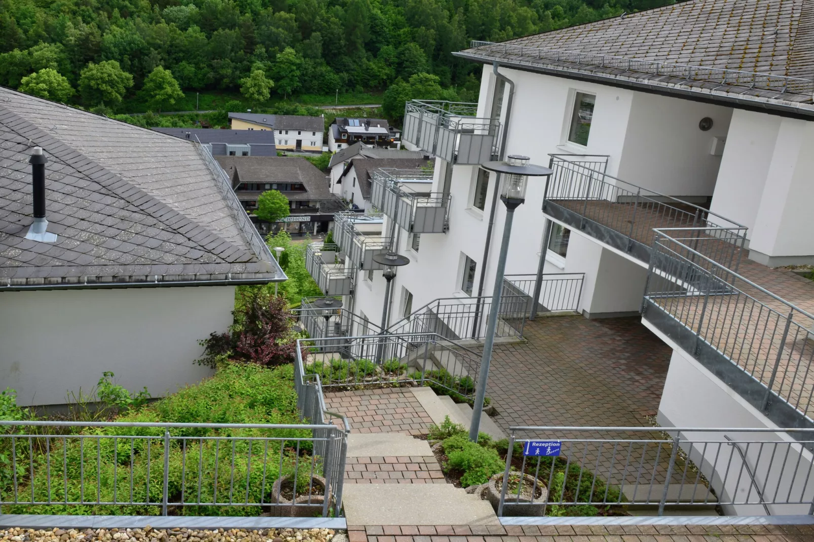 Residenz Mühlenberg-Uitzicht zomer
