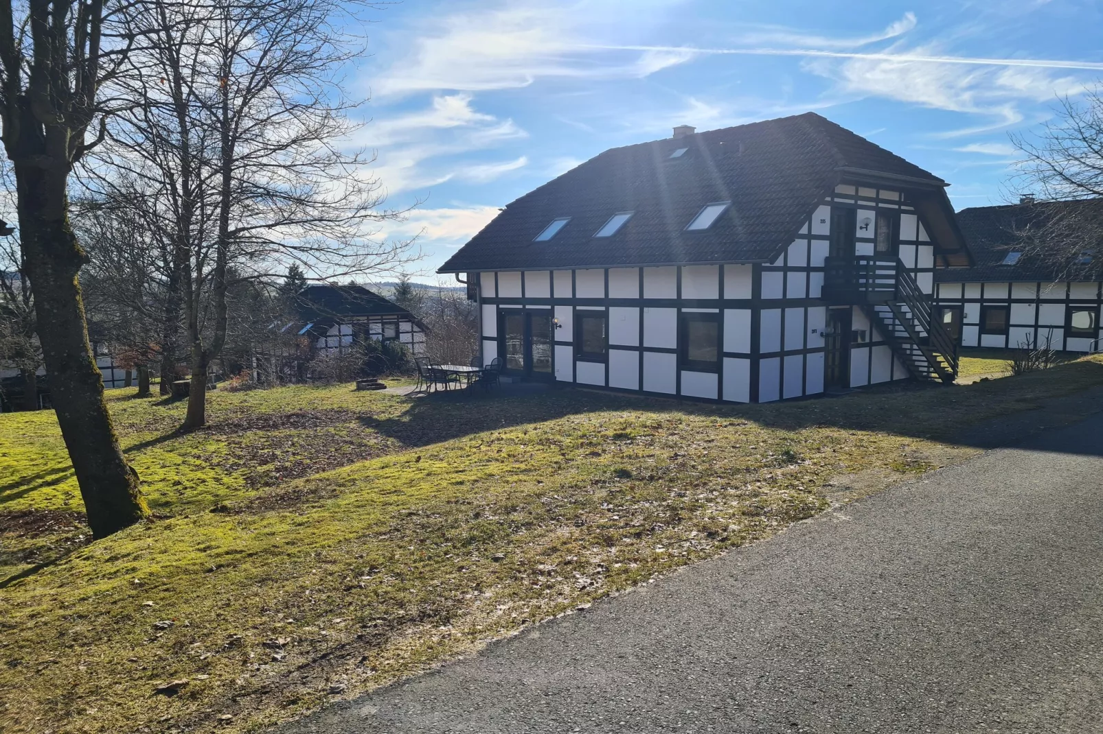 Am Sternberg-Buitenkant zomer