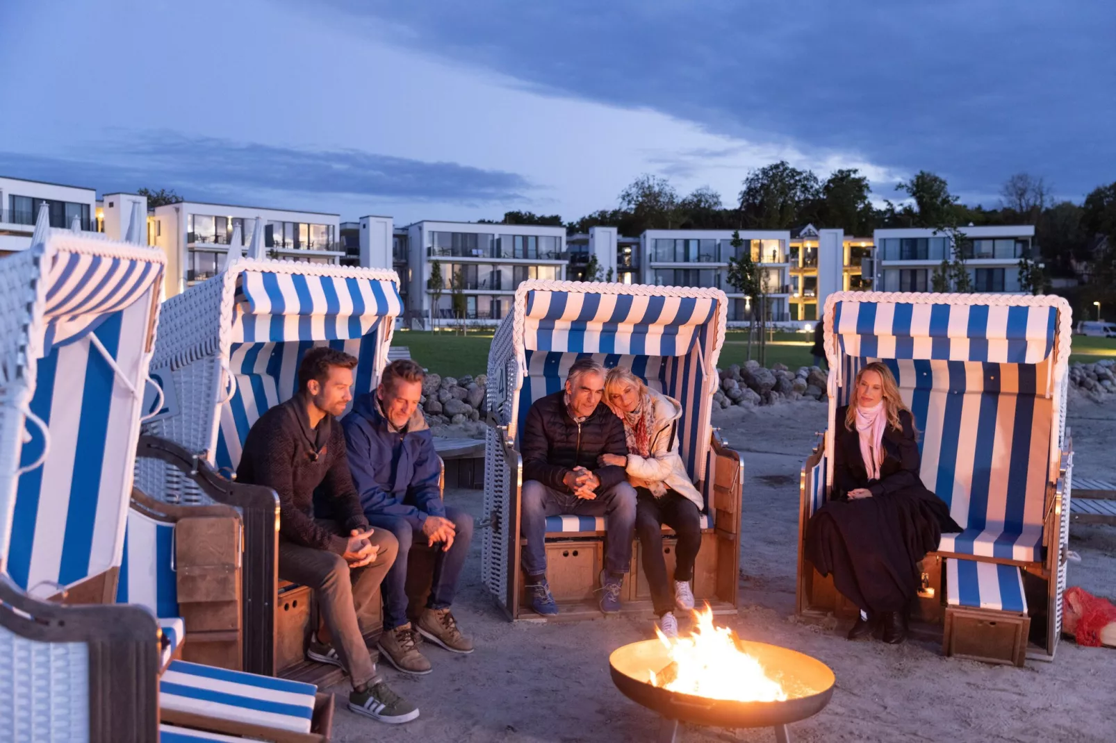 Apartments im MAREMÜRITZ Yachthafen Resort & Spa / Mare Grand Maisonette Suite 4 Personen-Sfeer