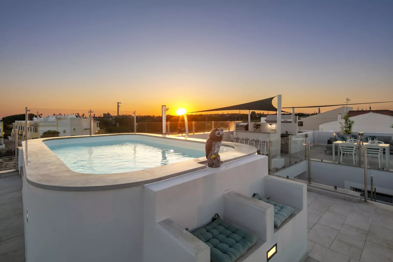 Casa Milhafre - Apartment overlooking Benagil Beac-Zwembad