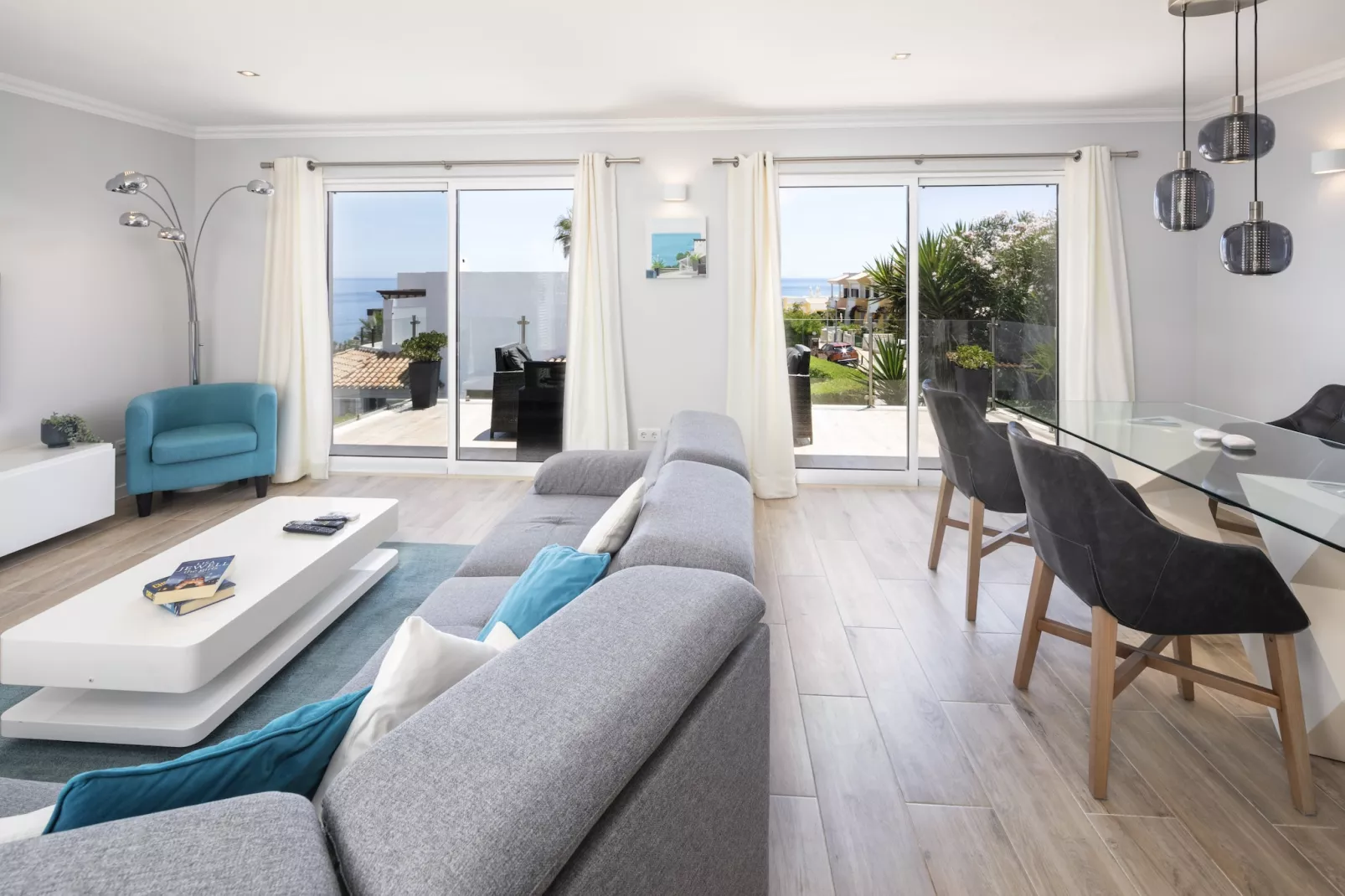 Casa Milhafre - Apartment overlooking Benagil Beac-Woonkamer