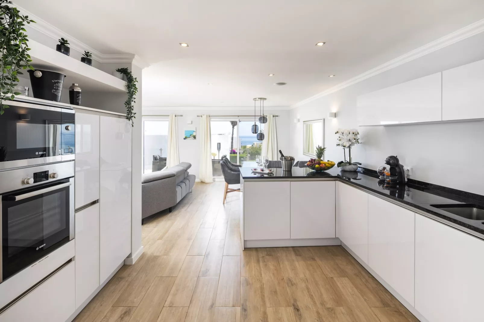 Casa Milhafre - Apartment overlooking Benagil Beac-Keuken