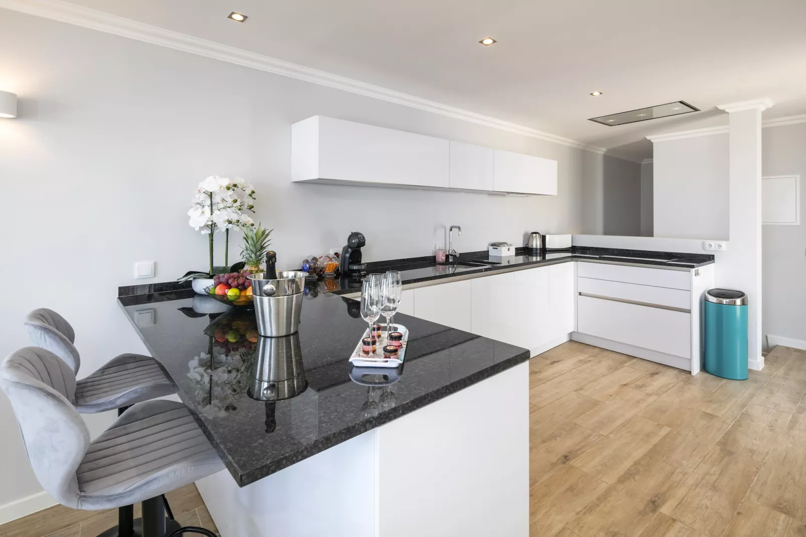 Casa Milhafre - Apartment overlooking Benagil Beac-Keuken