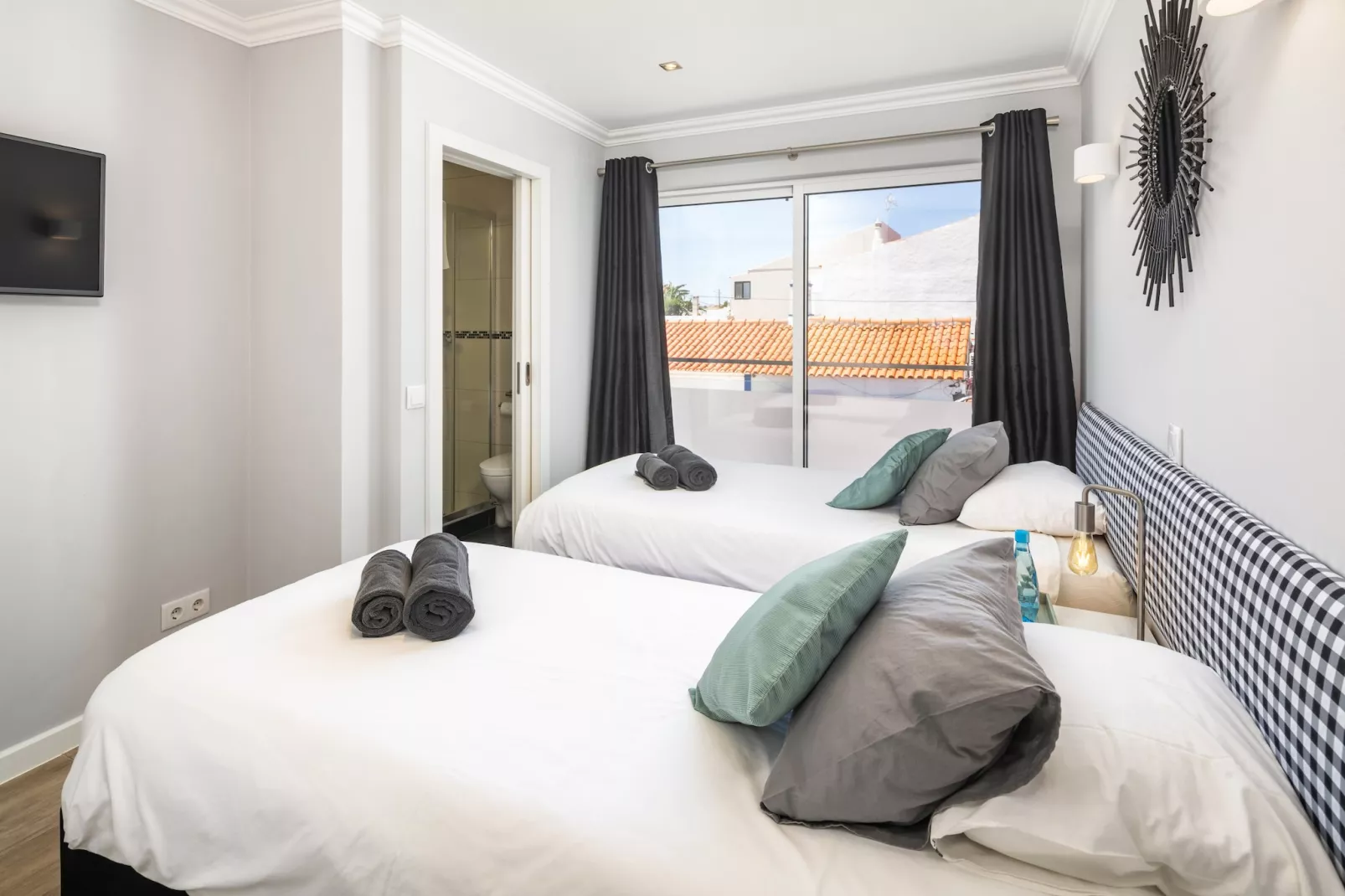 Casa Milhafre - Apartment overlooking Benagil Beac-Slaapkamer