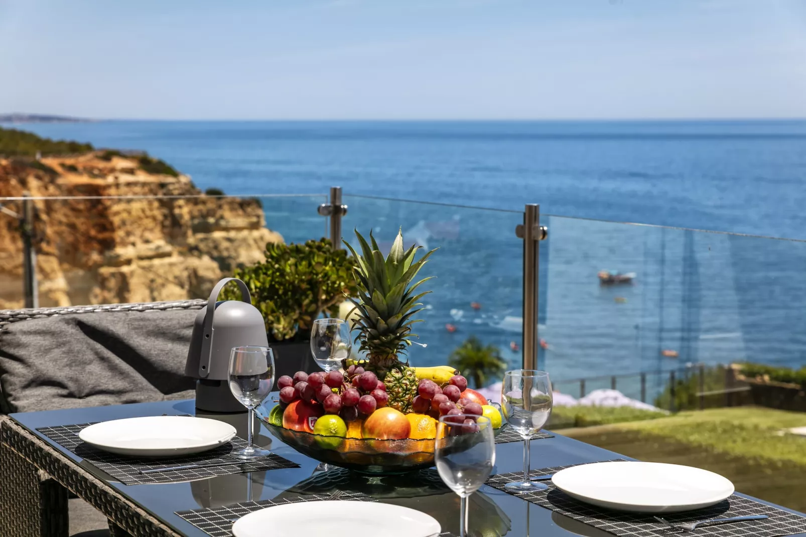 Casa Milhafre - Apartment overlooking Benagil Beac-Terrasbalkon