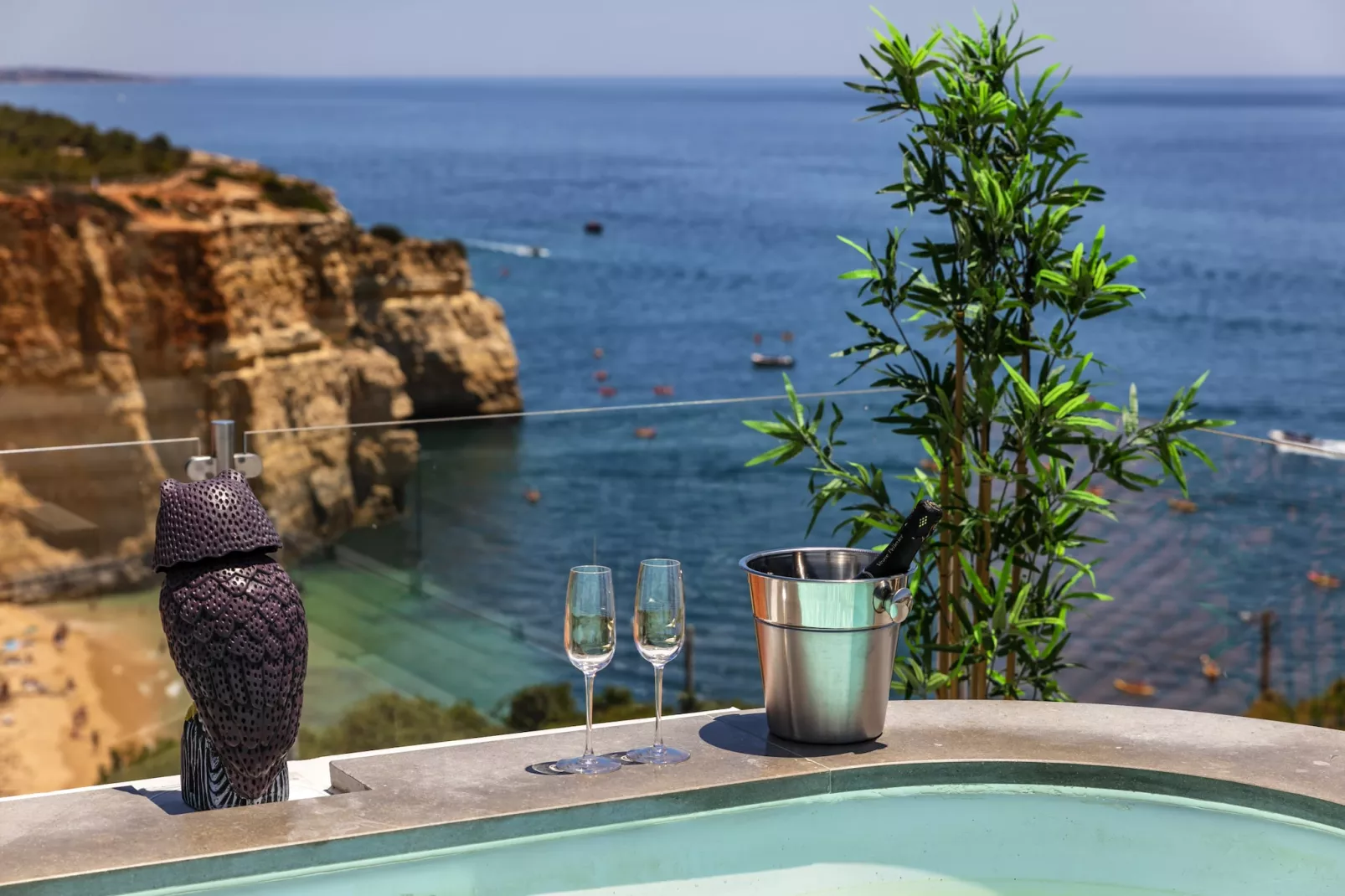 Casa Milhafre - Apartment overlooking Benagil Beac-Buitenlucht