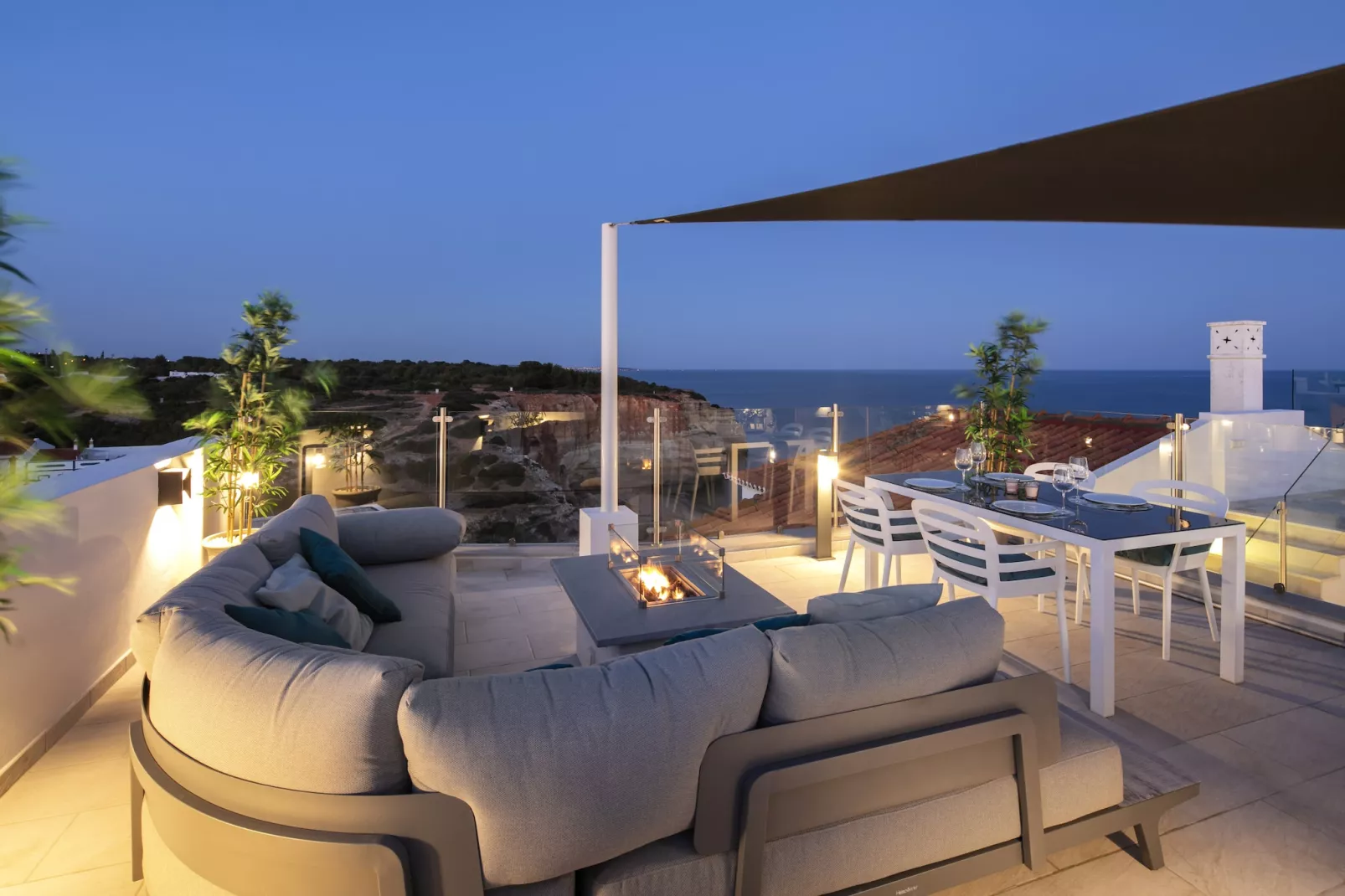 Casa Milhafre - Apartment overlooking Benagil Beac-Terras