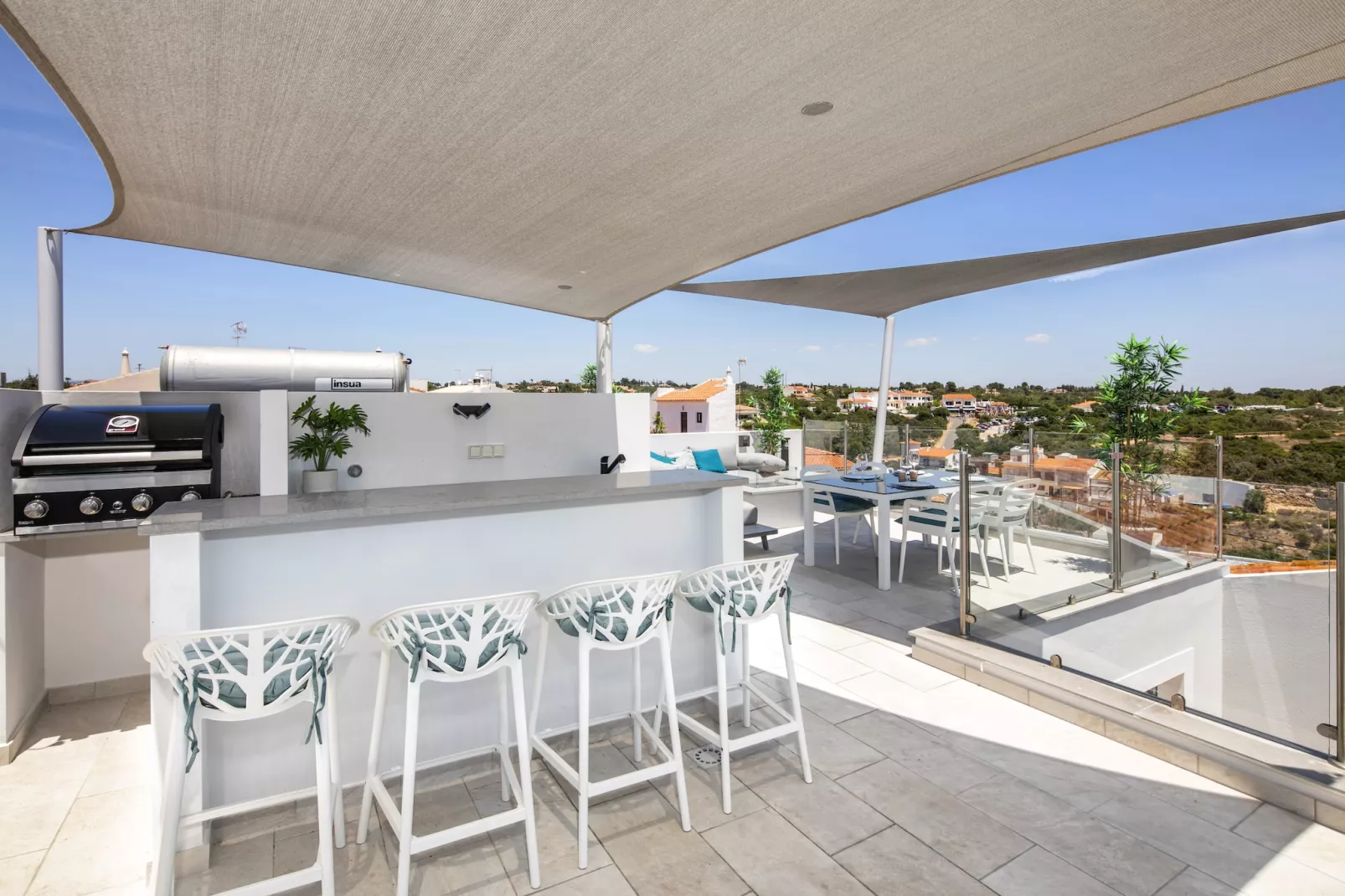 Casa Milhafre - Apartment overlooking Benagil Beac-Terras
