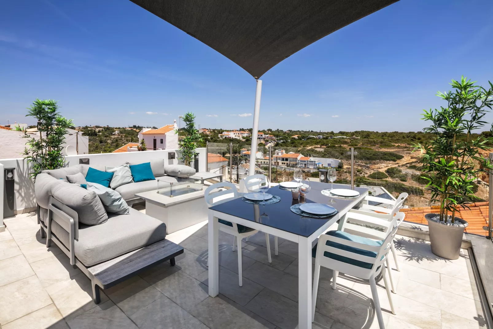 Casa Milhafre - Apartment overlooking Benagil Beac-Terras