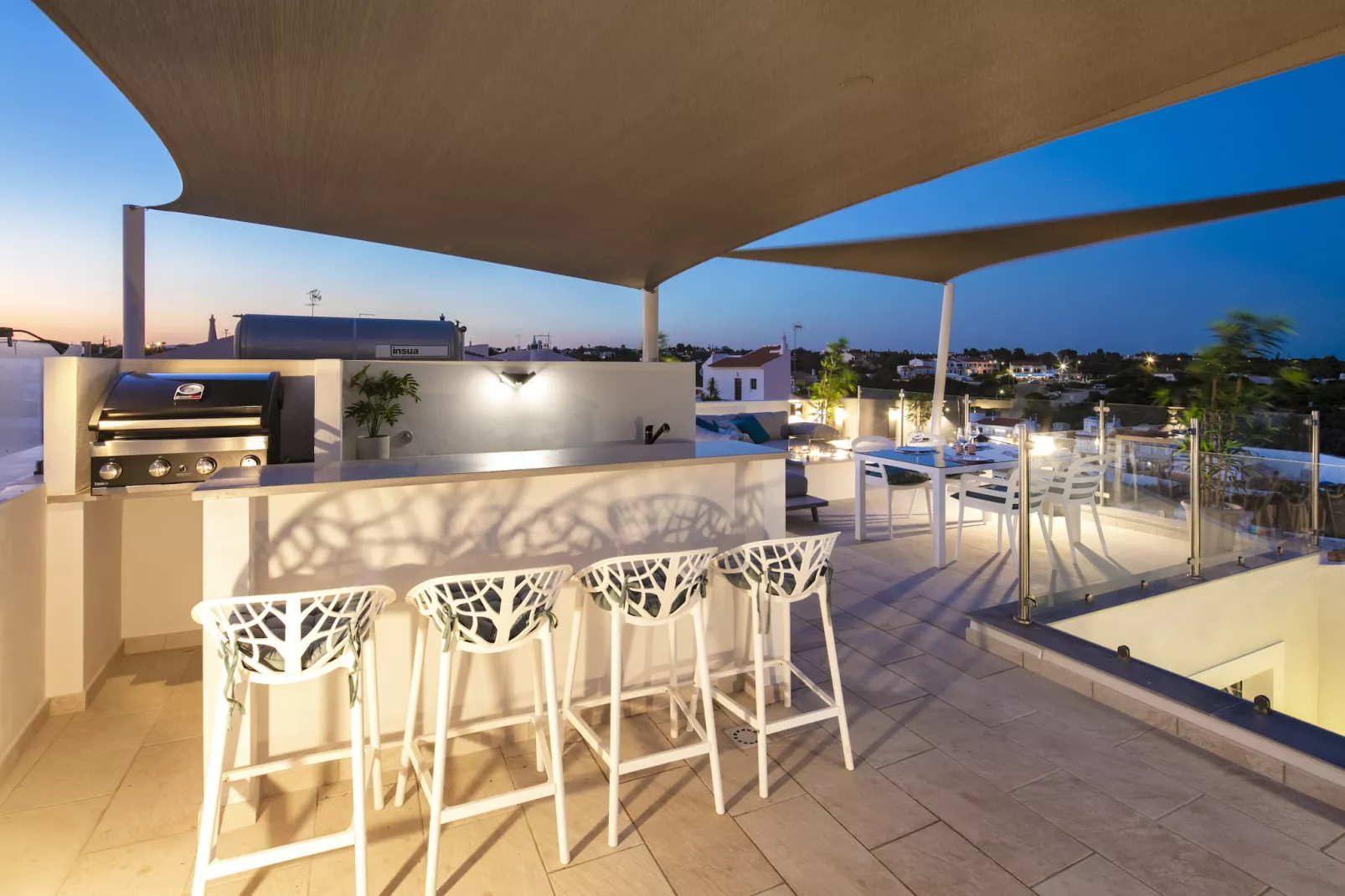 Casa Milhafre - Apartment overlooking Benagil Beac-Terras