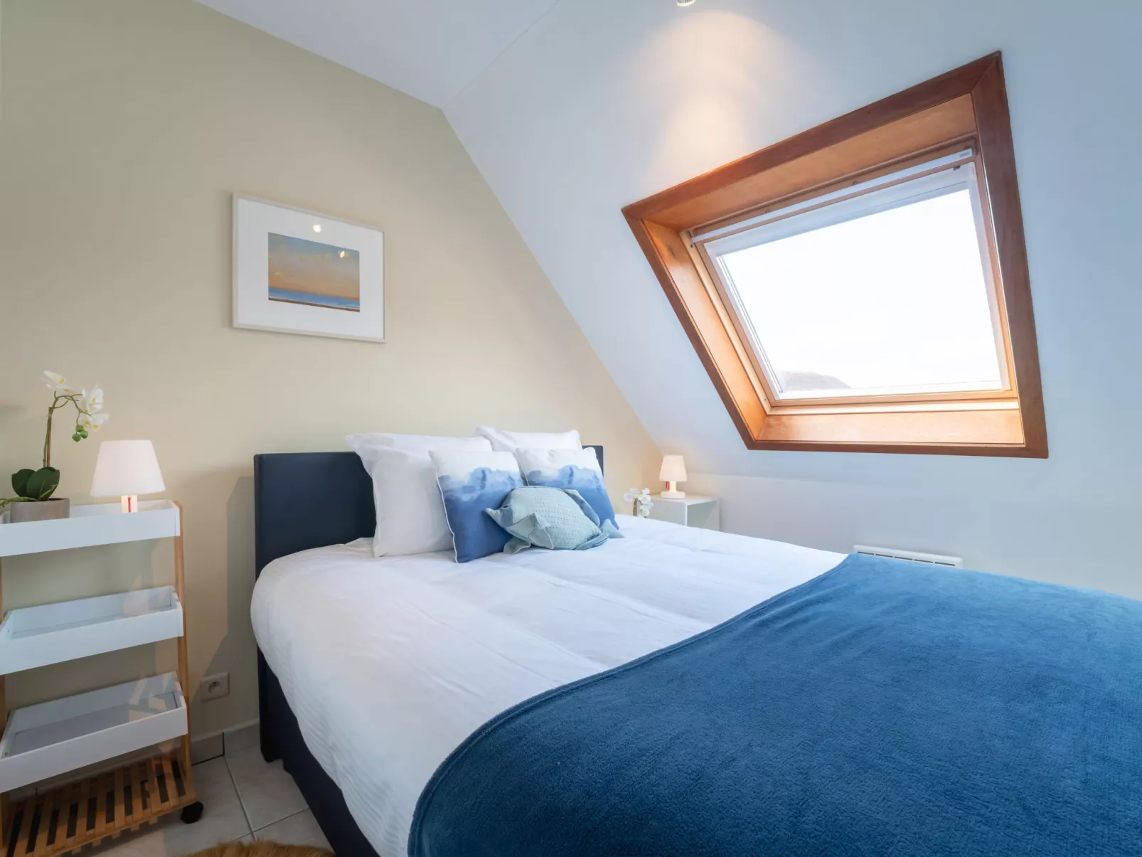 Appartment with beach cabine and parking-Binnen