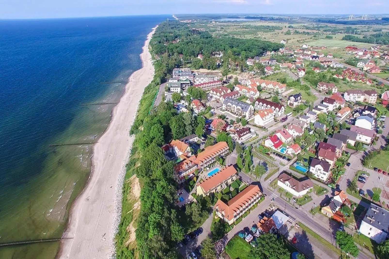 Domki wakacyjne do 4 osób Rewal-Gebieden zomer 5km
