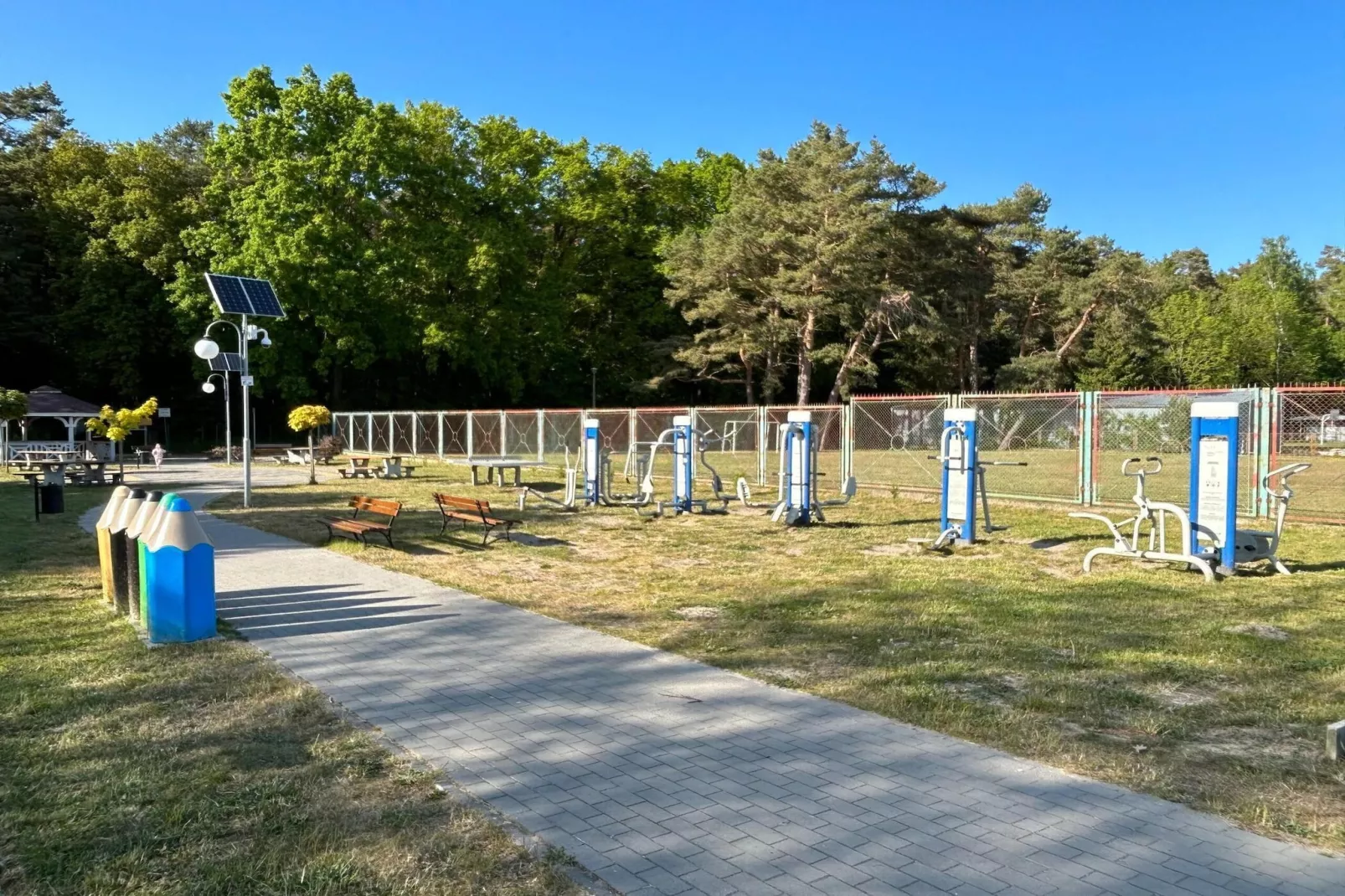 Domki wakacyjne dla 4 osób Mielenko-Gebieden zomer 1km