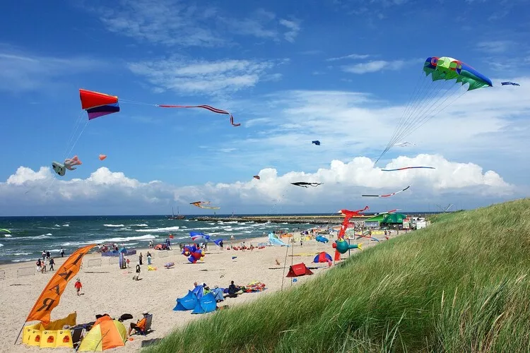 Domki wakacyjne dla 5 os Chlopy-Gebieden zomer 1km