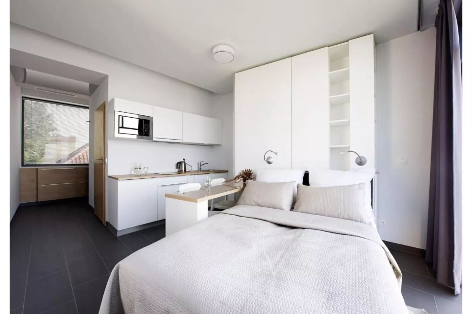 Apartmentanlage Boulevard - Standard-Woonkamer