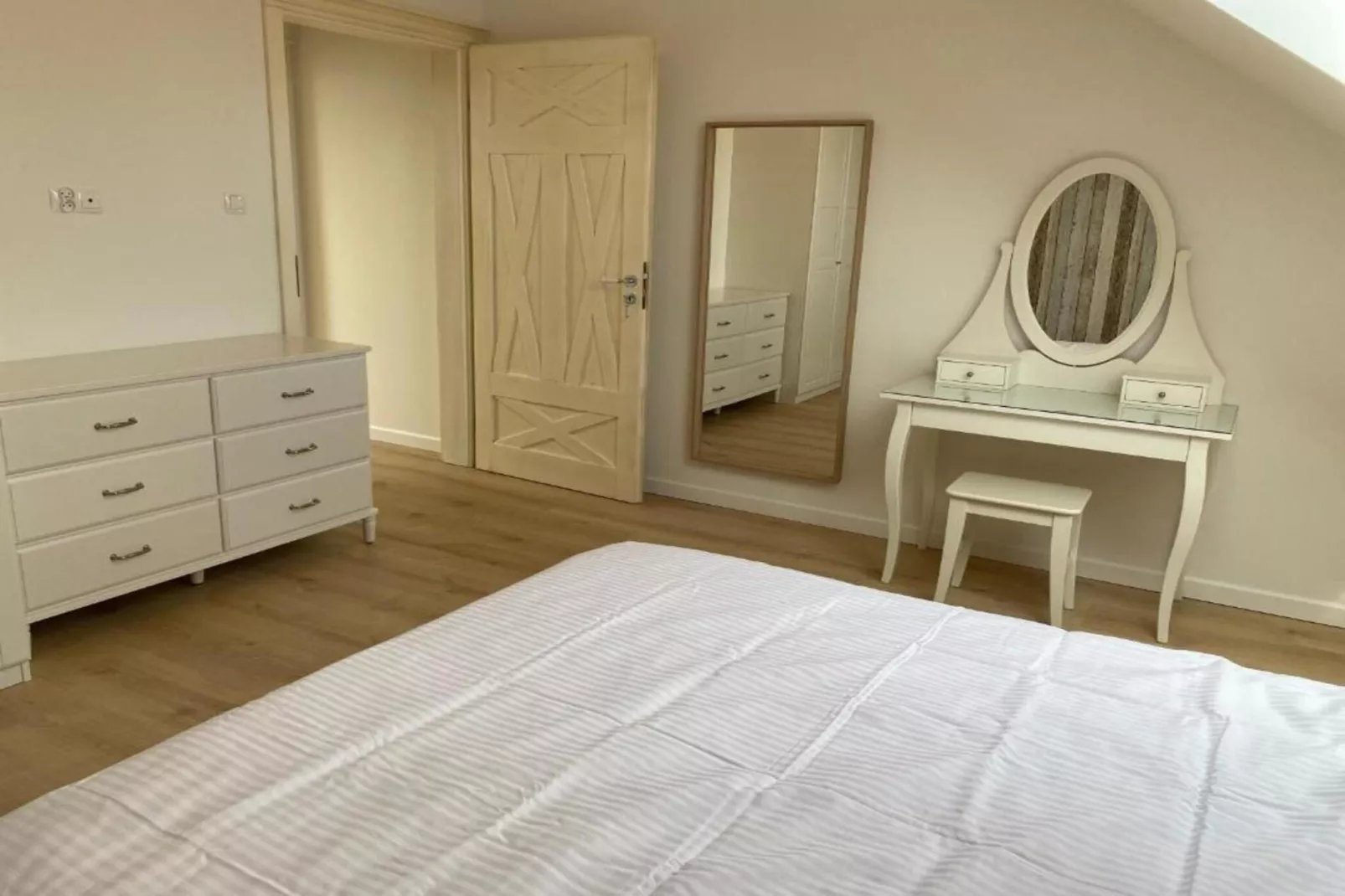 Apartament piątek-piątek dla max 4 osób Grzybowo-Slaapkamer