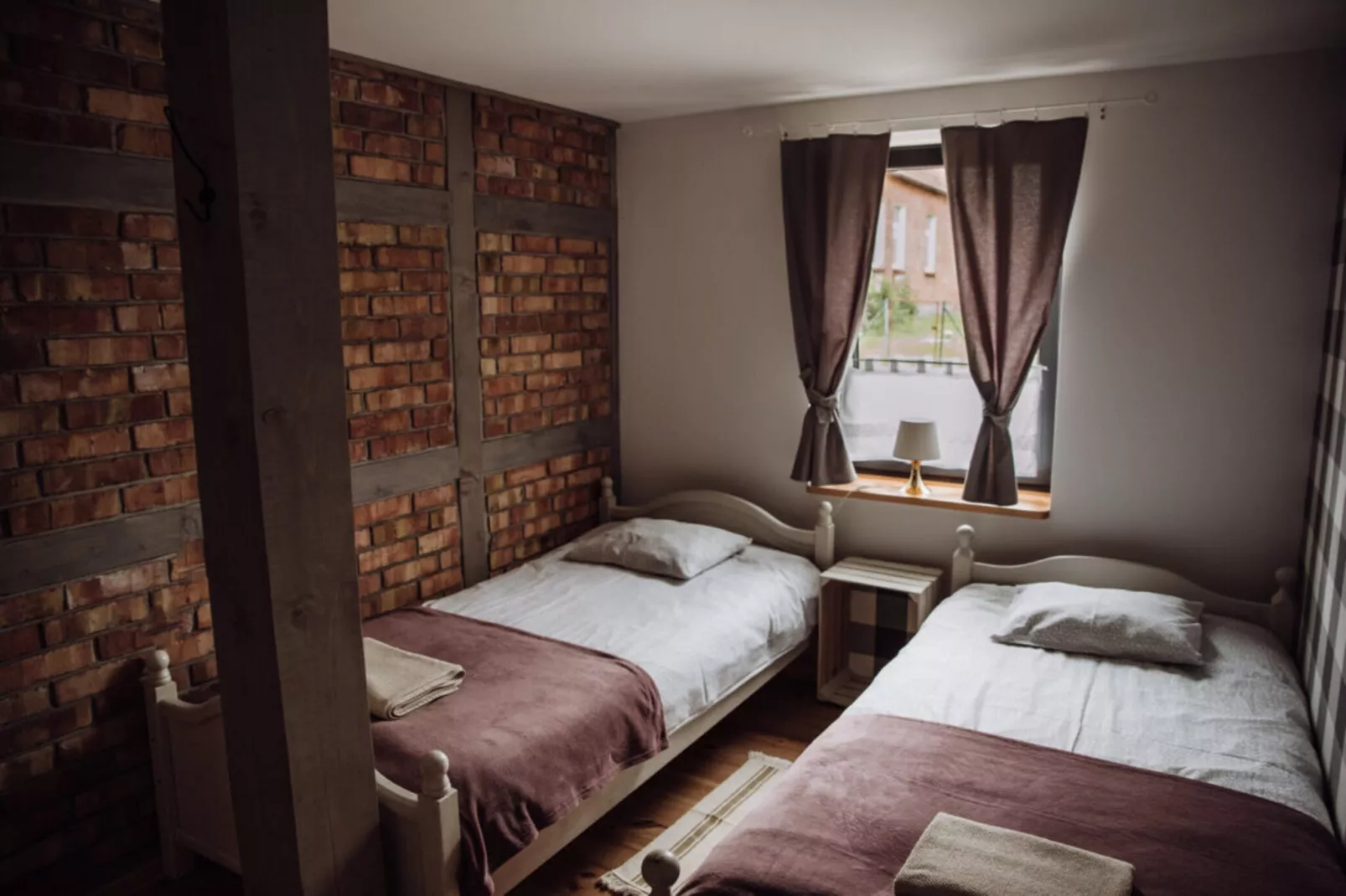 Apartament Żółty Gronowo-Slaapkamer