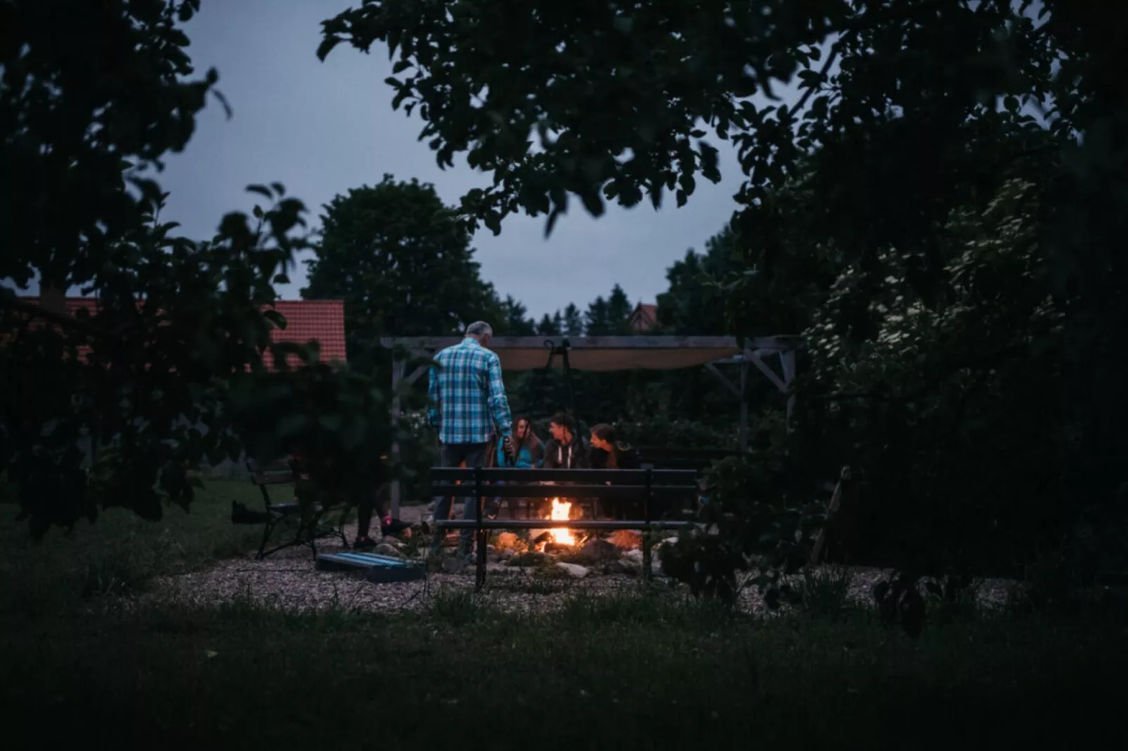 Apartament Żółty Gronowo-Tuinen zomer