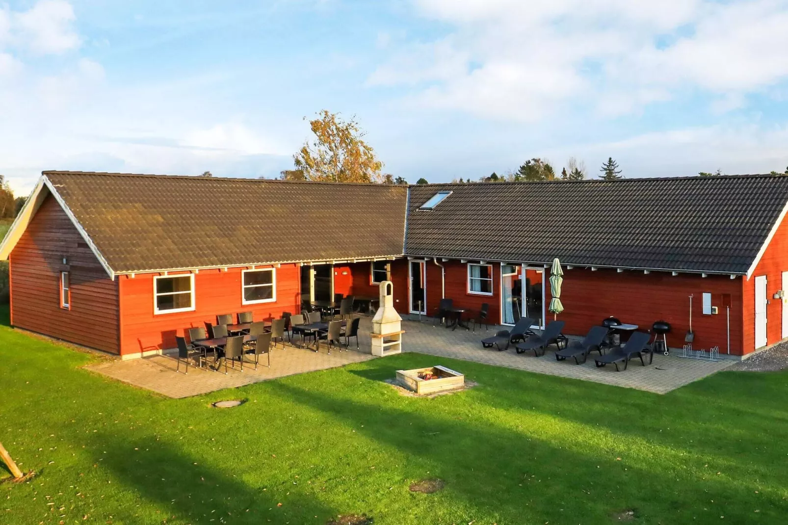 24 persoons vakantie huis in Idestrup-Buitenlucht