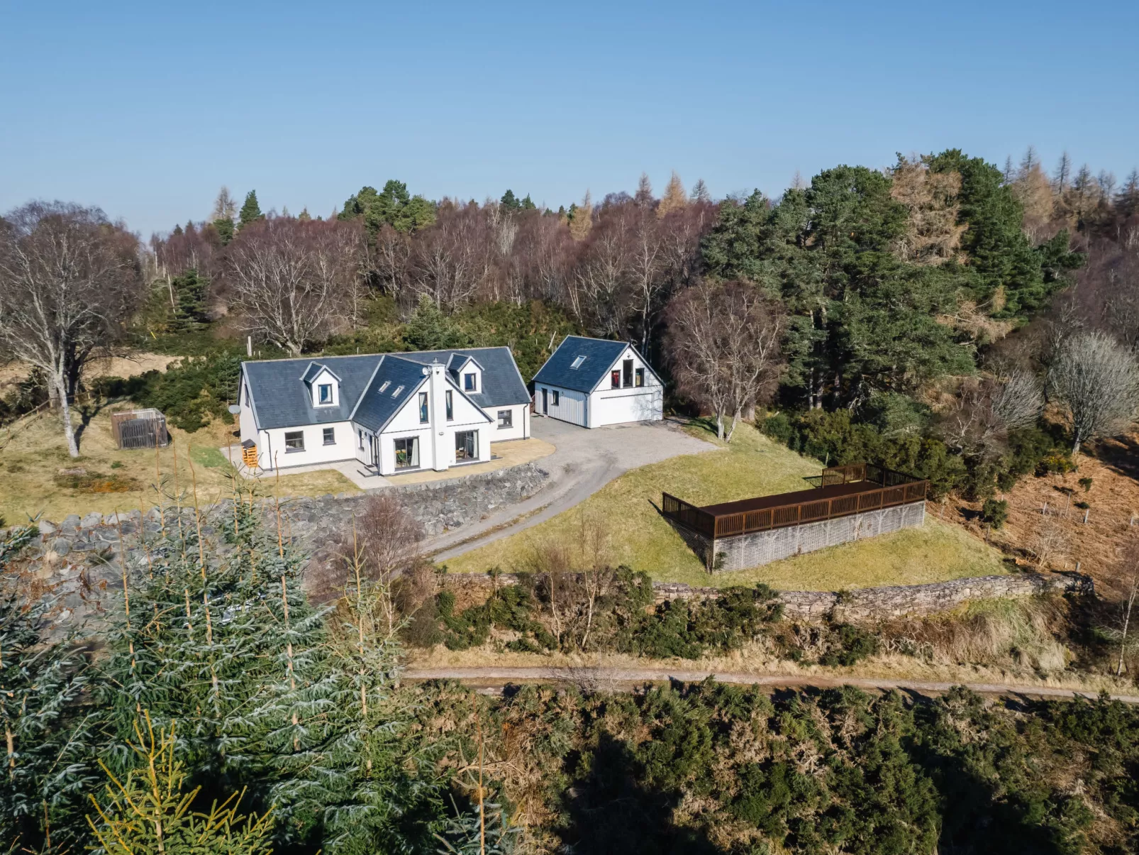 Drover's Lodge-Buiten