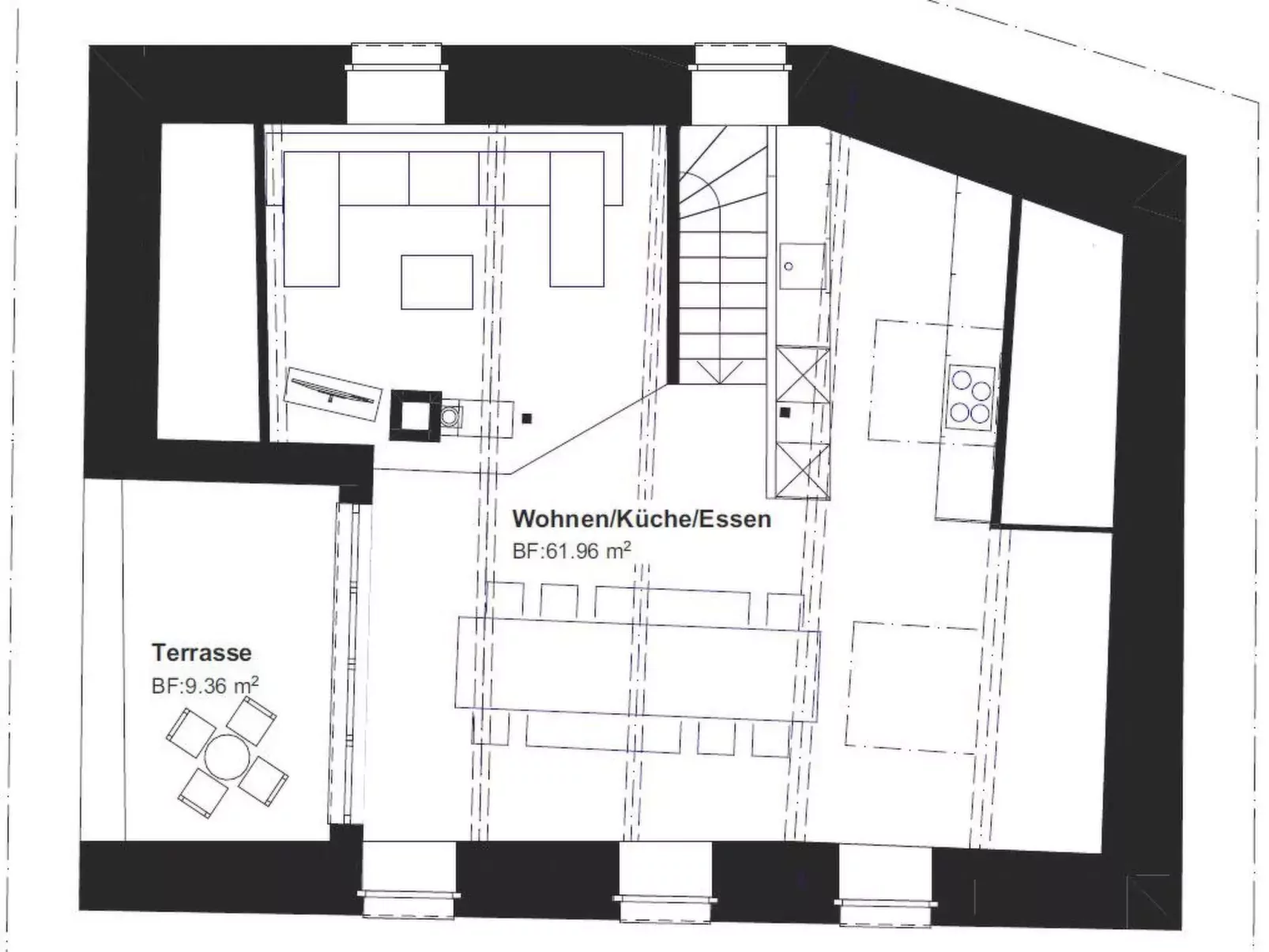Ferienhaus Tgioc-Binnen
