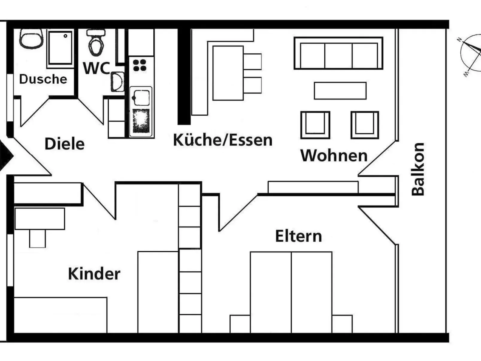 Nr.78 Haus Ladina-Buiten