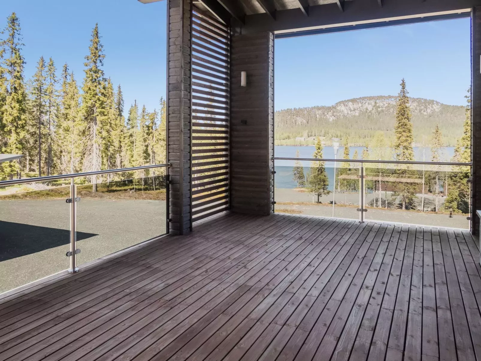 Holy lake chalet b-Buiten