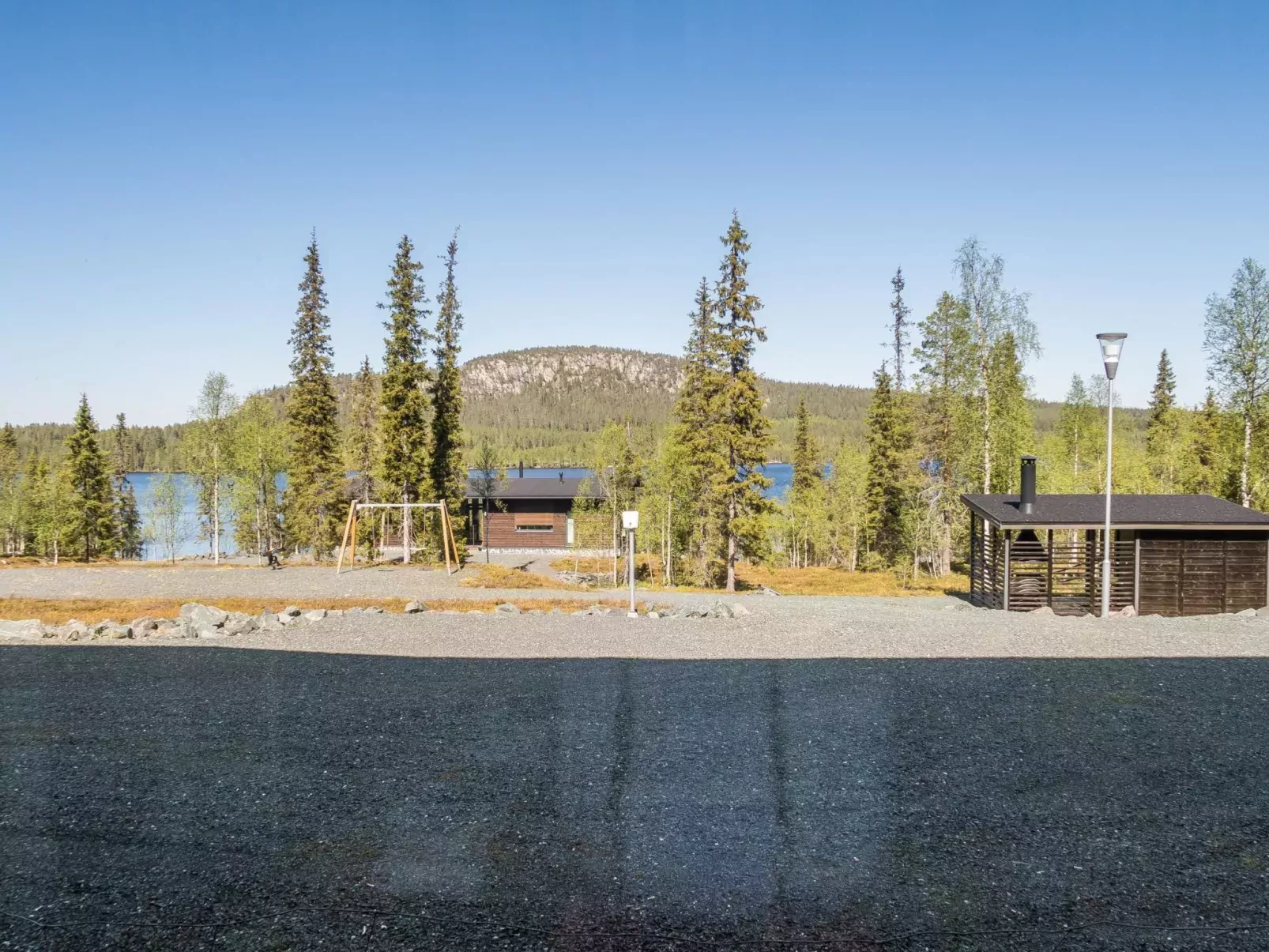 Holy lake chalet b-Buiten