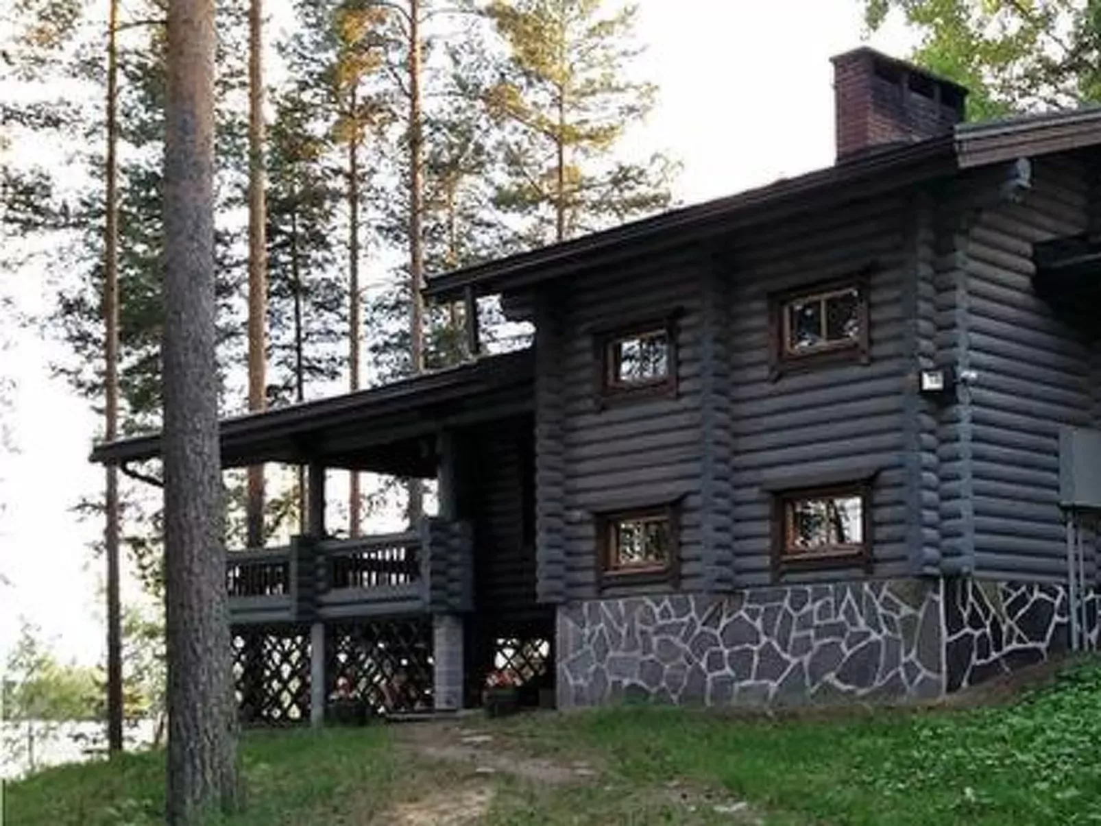 outside