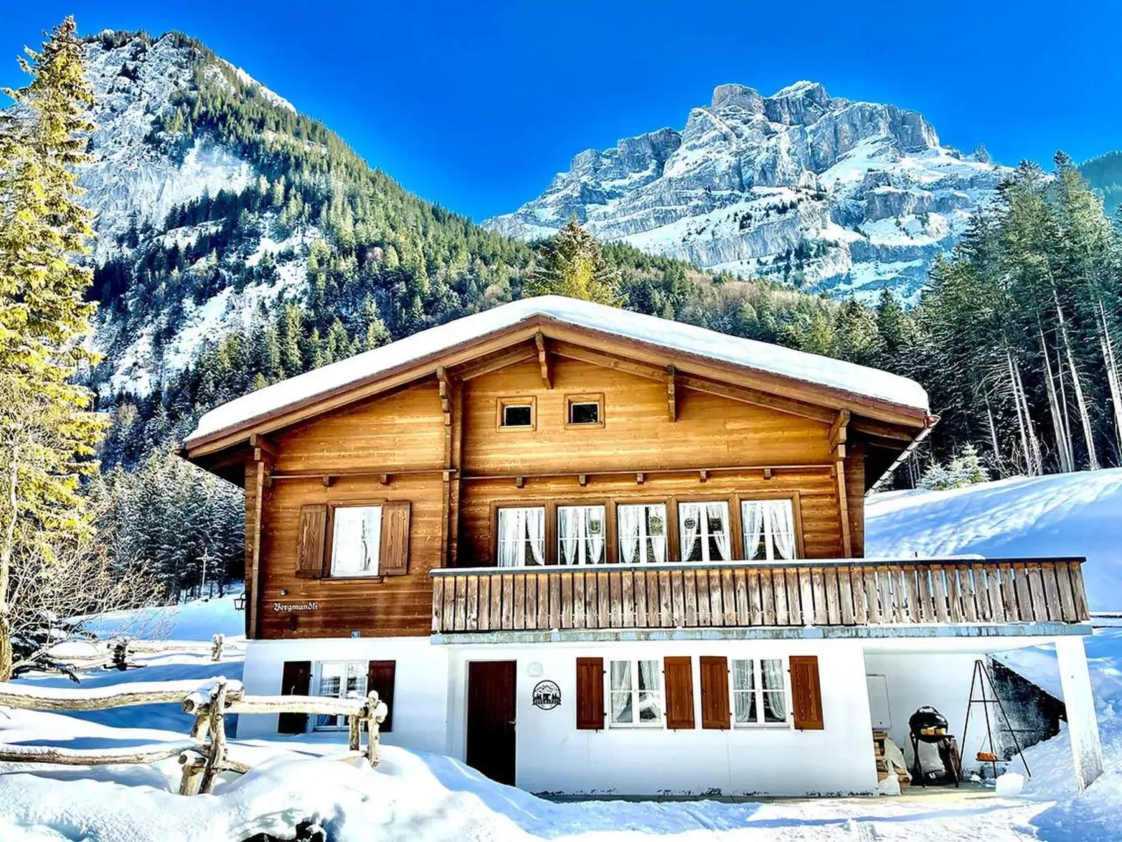 Chalet Bergmandli-Buiten