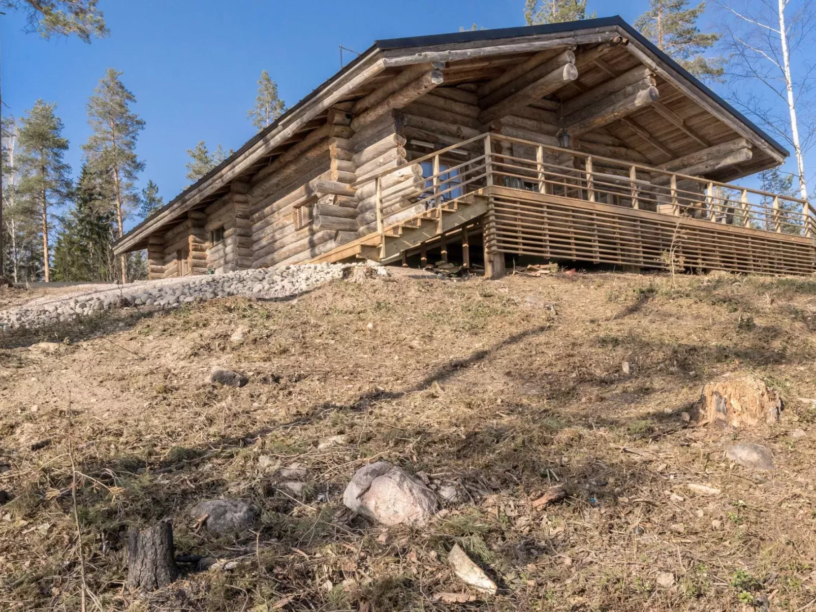 Villa moose-Buiten