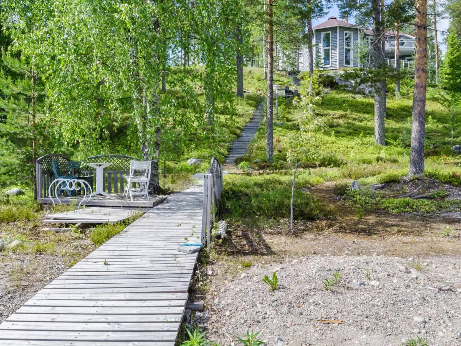 Huvila lomaonni (villa concrete kelo)-Buiten