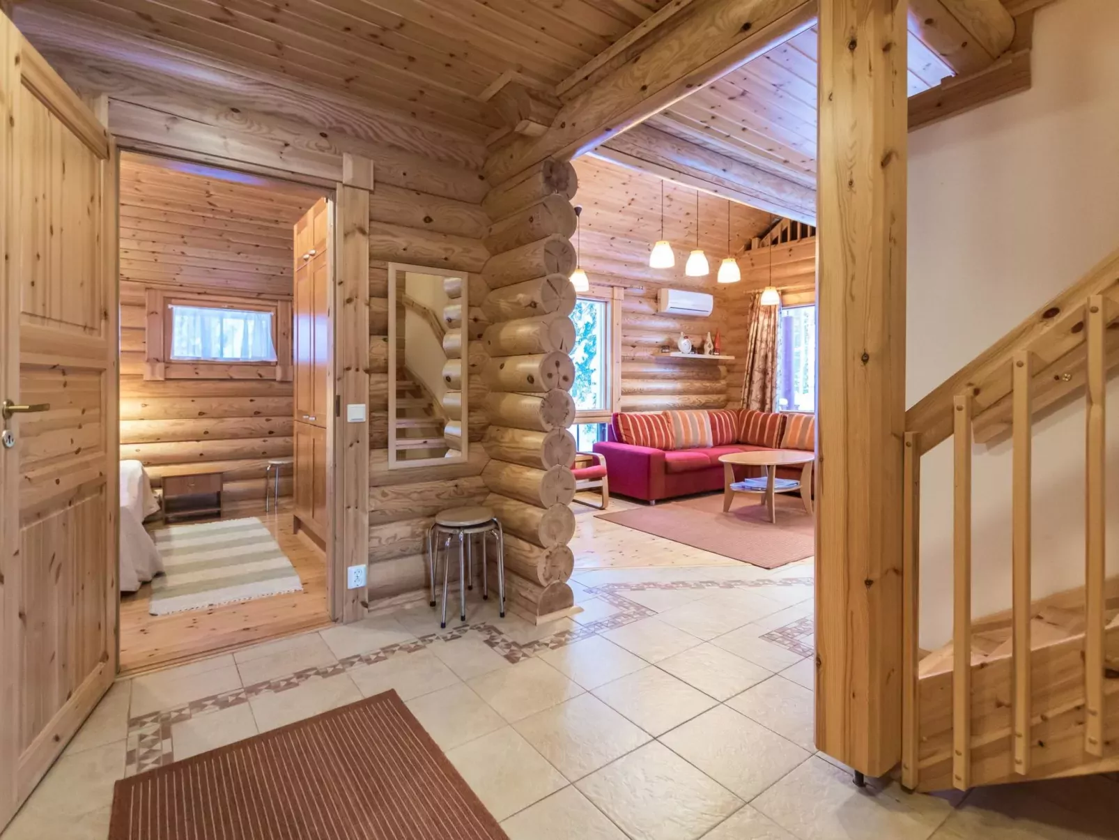 Sateenkaari cottage-Binnen