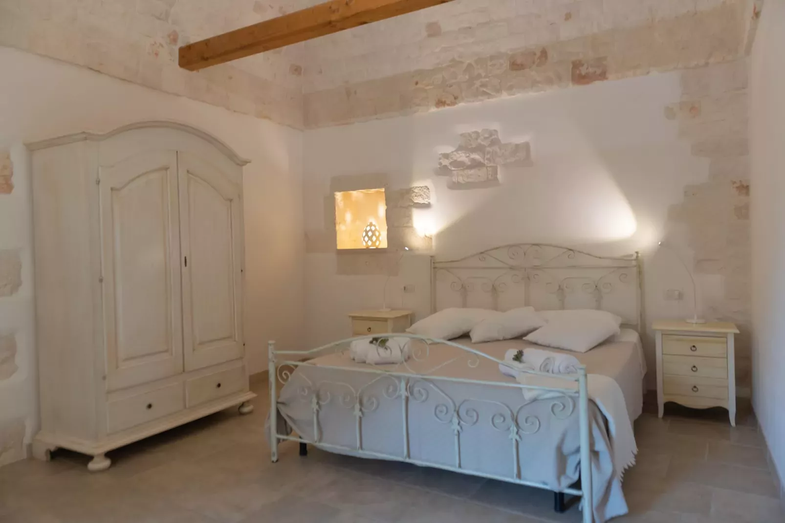 Villa Le Nacchere in Cisternino-Slaapkamer