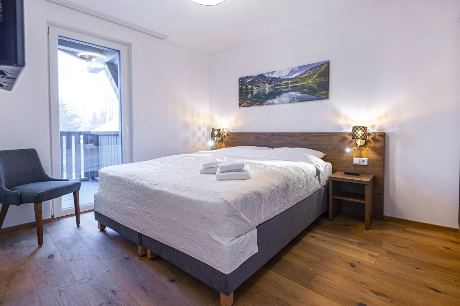 HB3CP Haus Bergblick-Slaapkamer