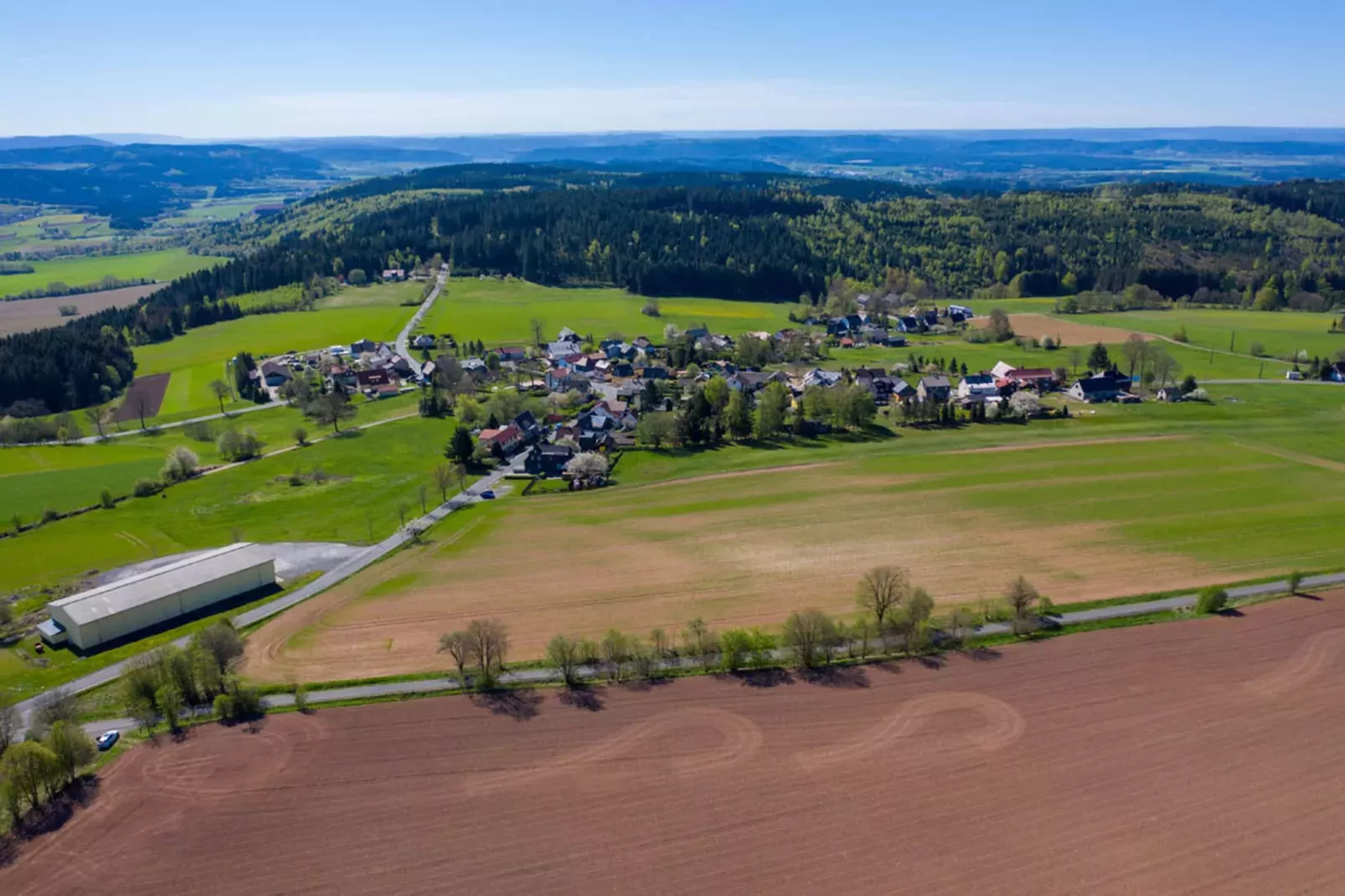 Ferienhaus Jagdshof-Gebieden zomer 1km