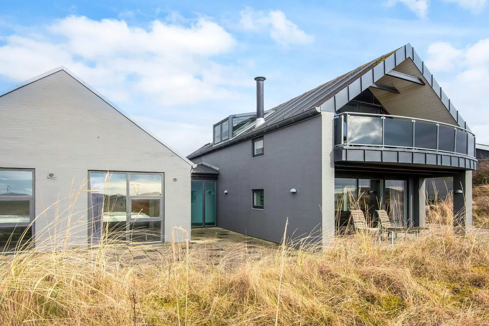 Luxe Panoramische Cottage in Rindby-By Traum-Buitenlucht