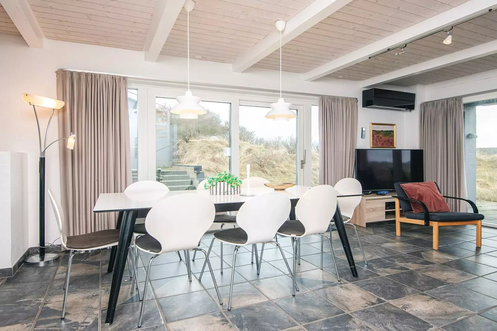 Luxe Panoramische Cottage in Rindby-By Traum-Binnen
