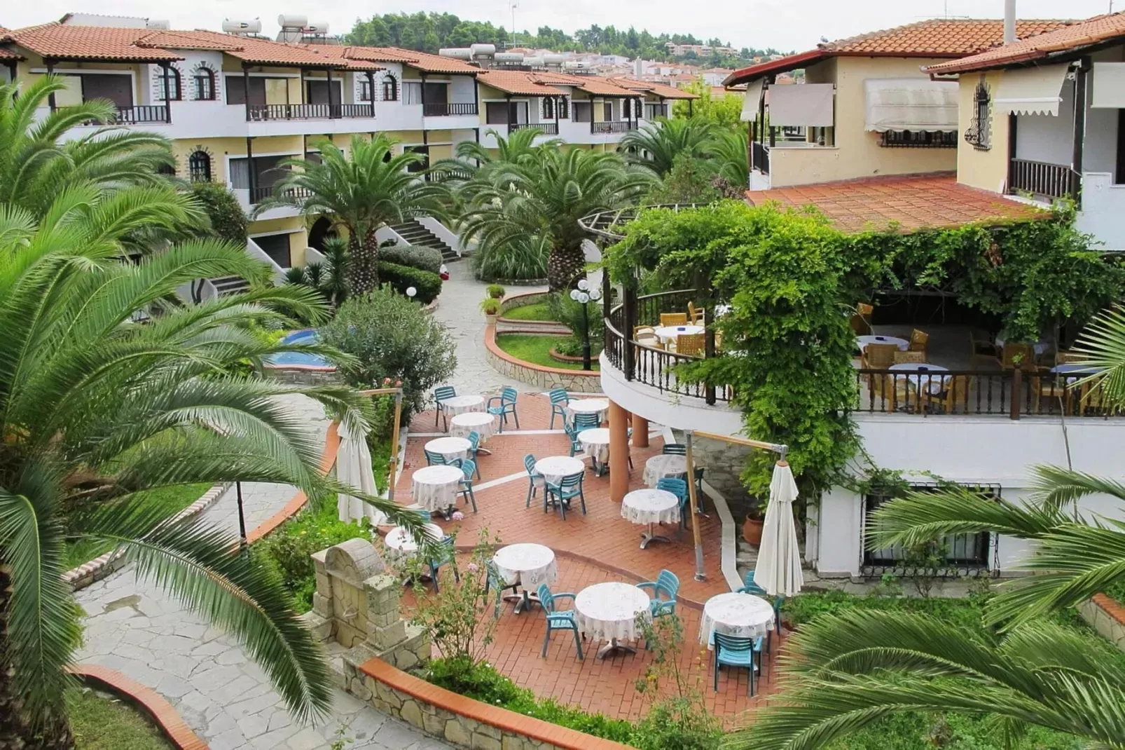 Holiday resort Ioli Village, Pefkochori-1 bedroom 4 pax-Gebieden zomer 5km