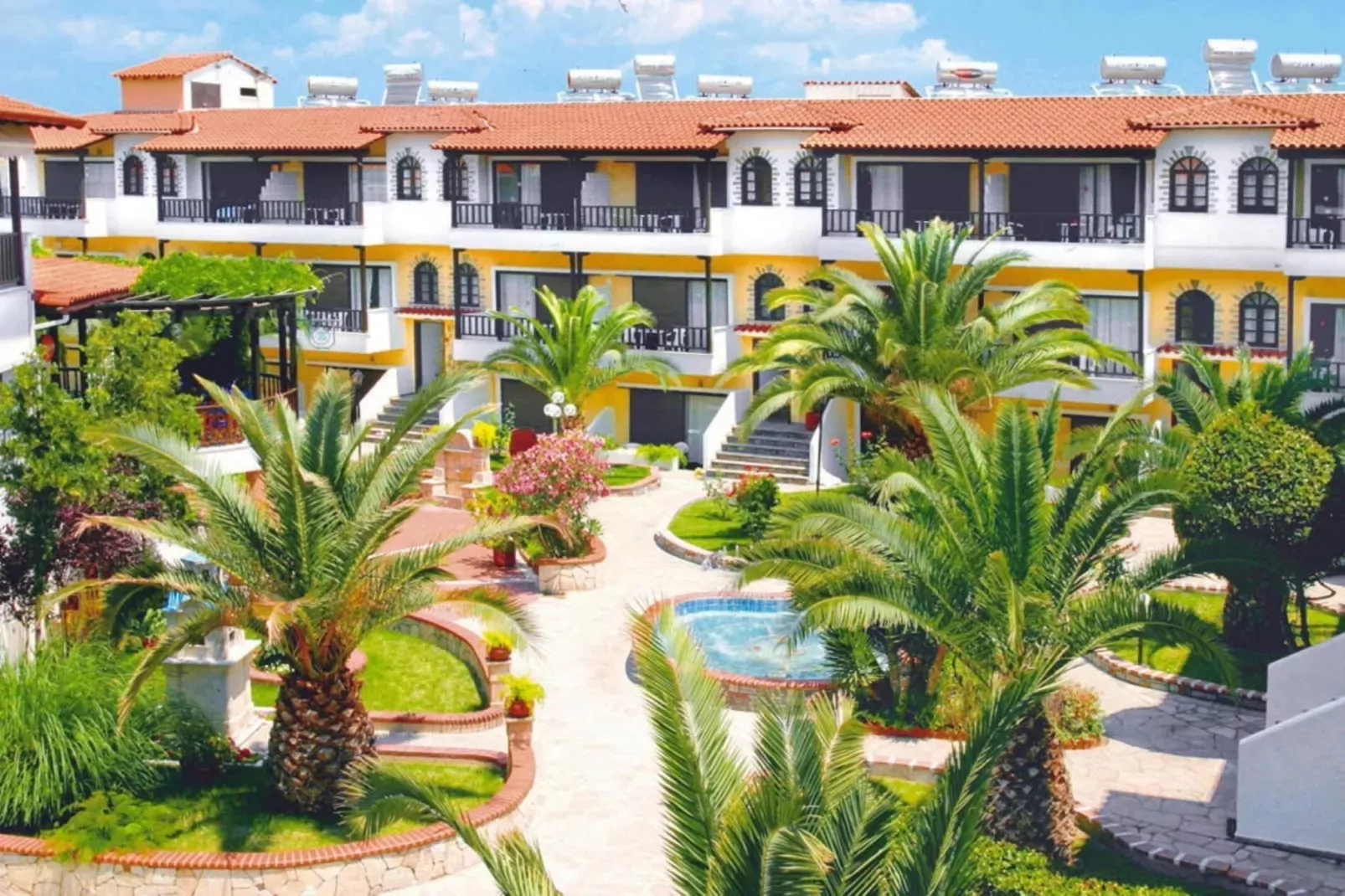 Holiday resort Ioli Village, Pefkochori-1 bedroom 4 pax-Gebieden zomer 5km
