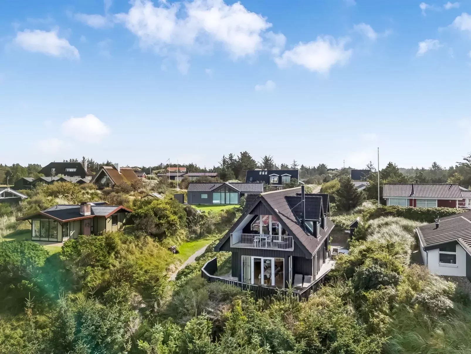 "Skamhals" - 700m from the sea-Buiten