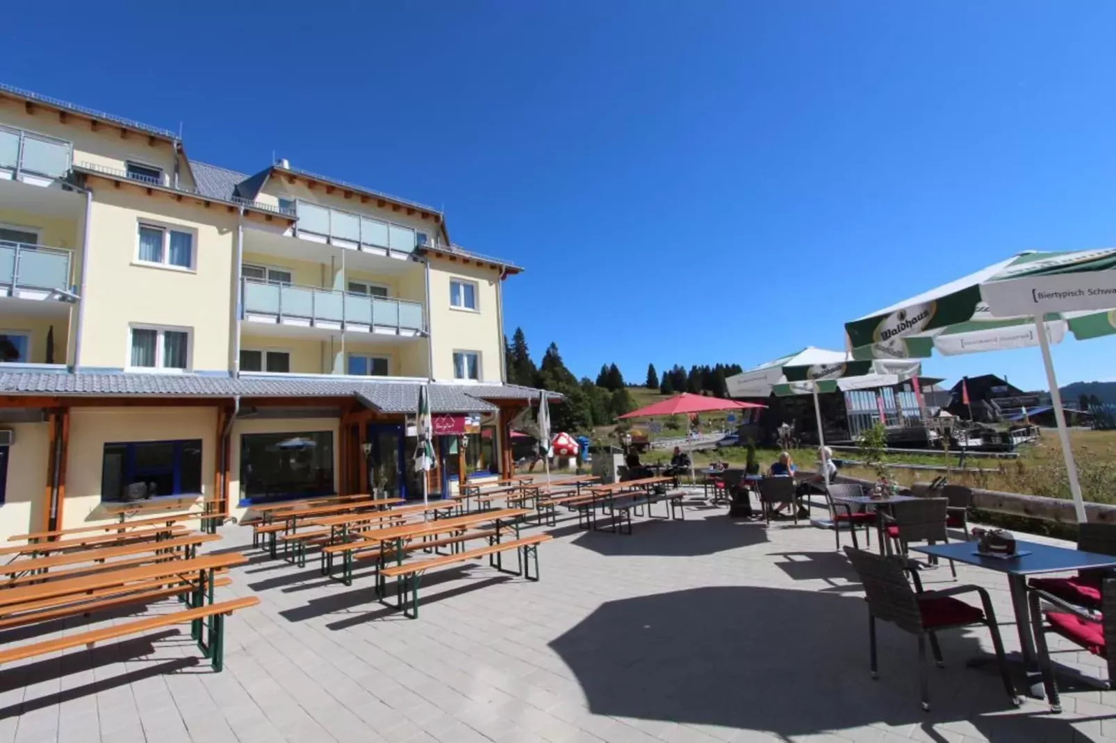 Residenz Grafenmatt Typ C-Buitenkant zomer