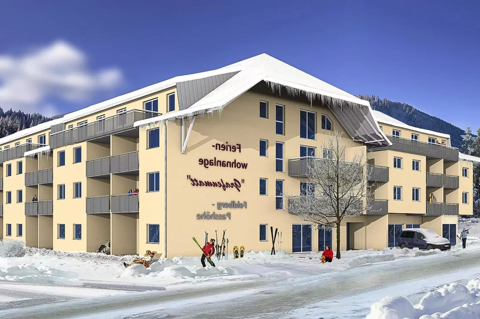 Residenz Grafenmatt Typ C-Exterieur winter
