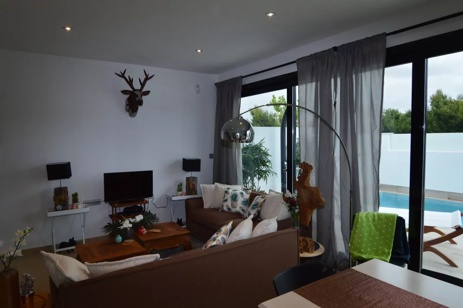Casa del Ananas-Woonkamer